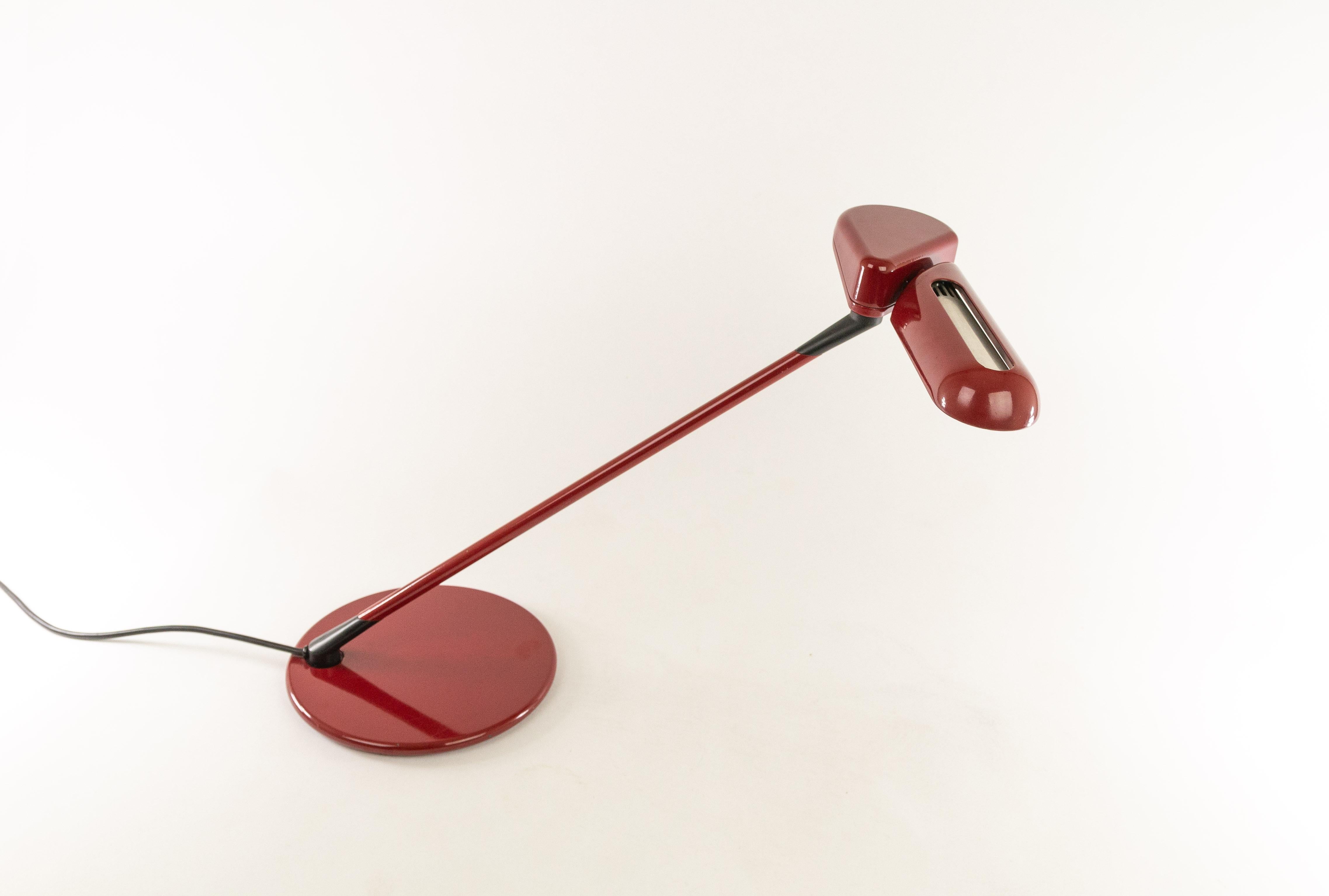 Mid-Century Modern Ring A 400 Table Lamp by Bruno Gecchelin for Arteluce, 1970s For Sale
