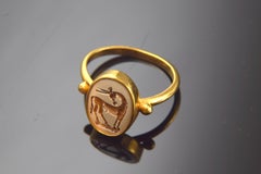 Ring, after Antique Roman Models, Gold '22-Karat', 20th Century