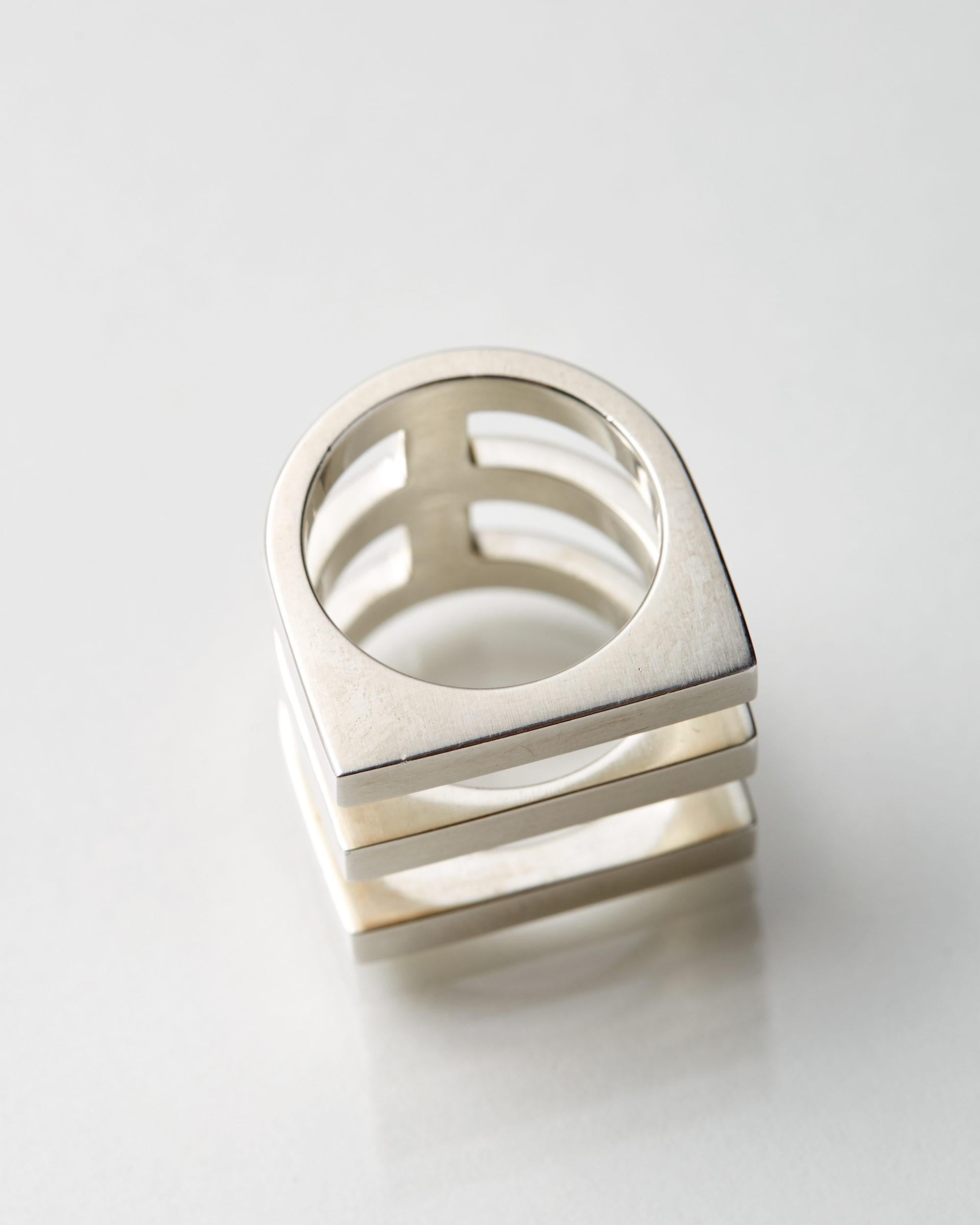 Modern Ring ‘Aria’ Designed for Georg Jensen, Denmark, 2014