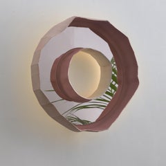 Anillo Aura Lámpara Blanca Con Cable De G. Botticelli & P. Paronetto