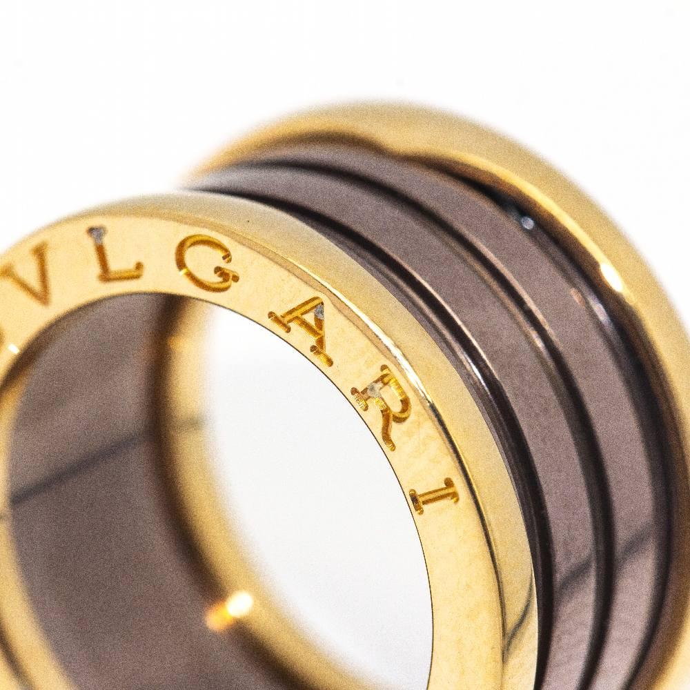 Ring BVLGARI B.ZERO 1 Roma Rose Gold In New Condition For Sale In Barcelona, CT