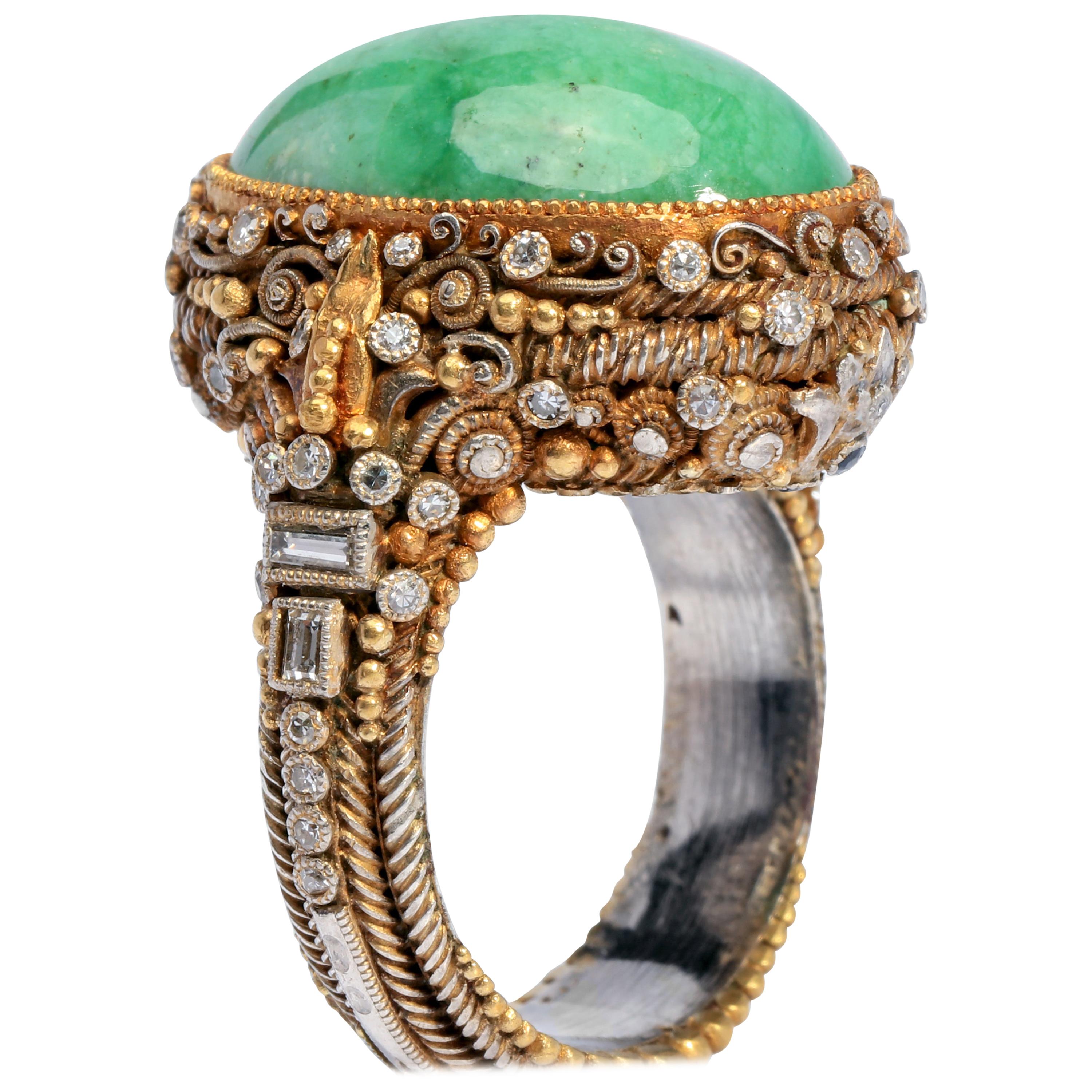 Important Elmer Seidler Ring A Masterpiece of Vision and Craftsmanship