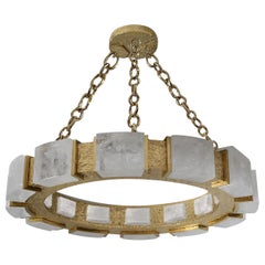 RING23 Rock Crystal Chandelier By Phoenix