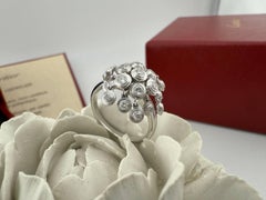 Ring Cartier White Gold Diamant Legers