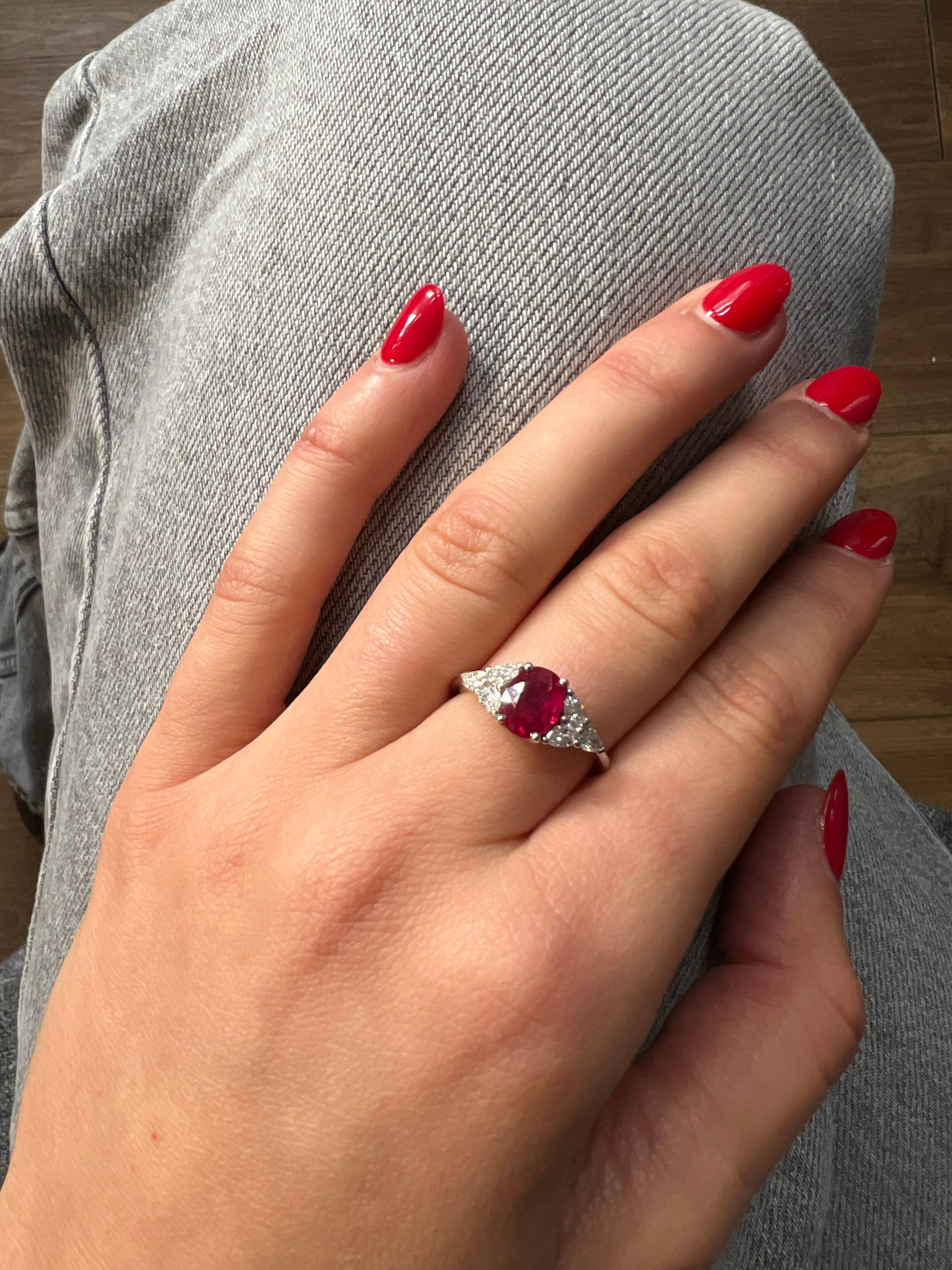 Artisan Ring Certified Ruby 