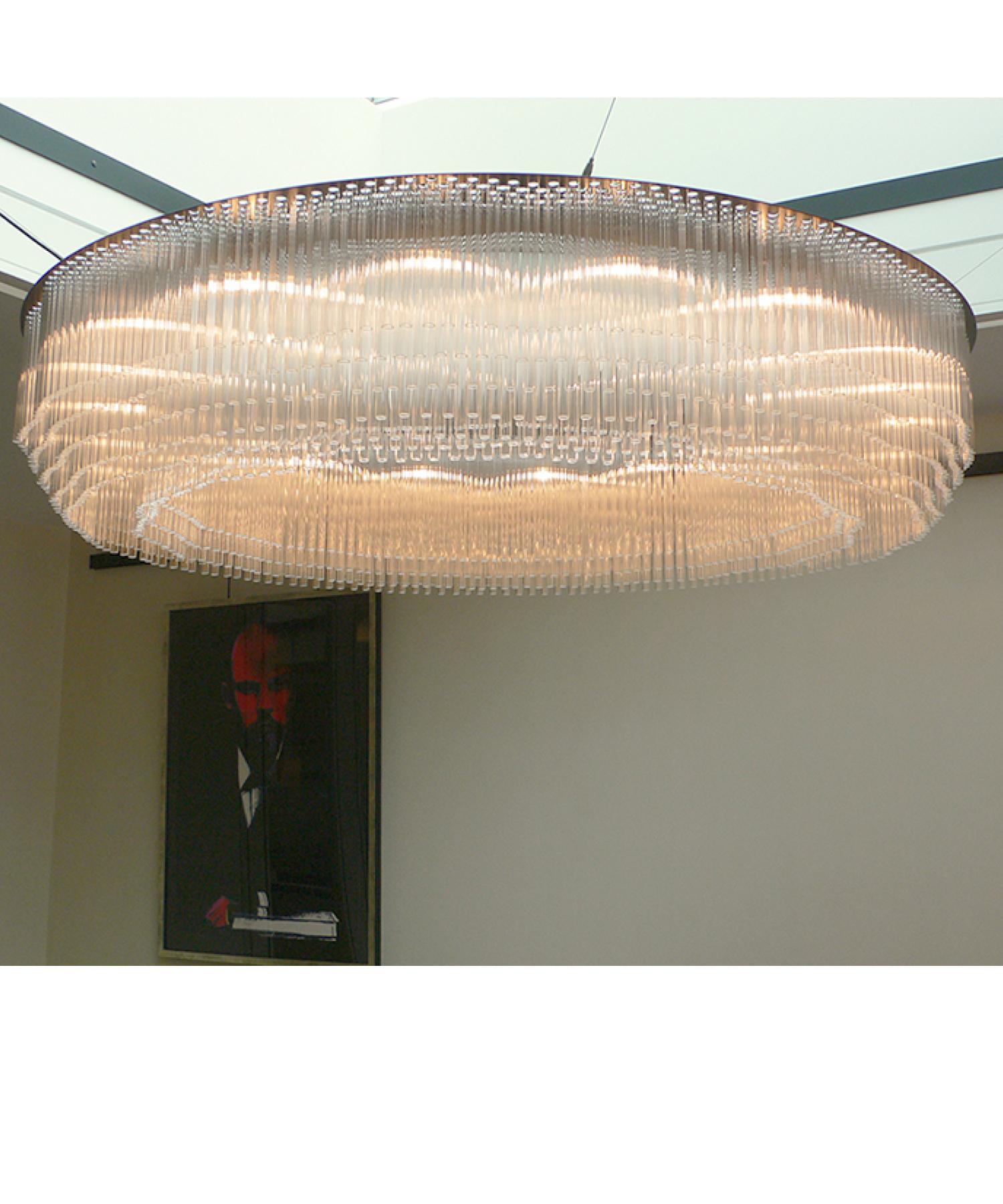 Contemporary Ring Chandelier 900mm / 35.5