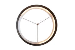 Anello, lampadario, ferro annerito chimicamente, policarbonato, luce a led, XXI secolo