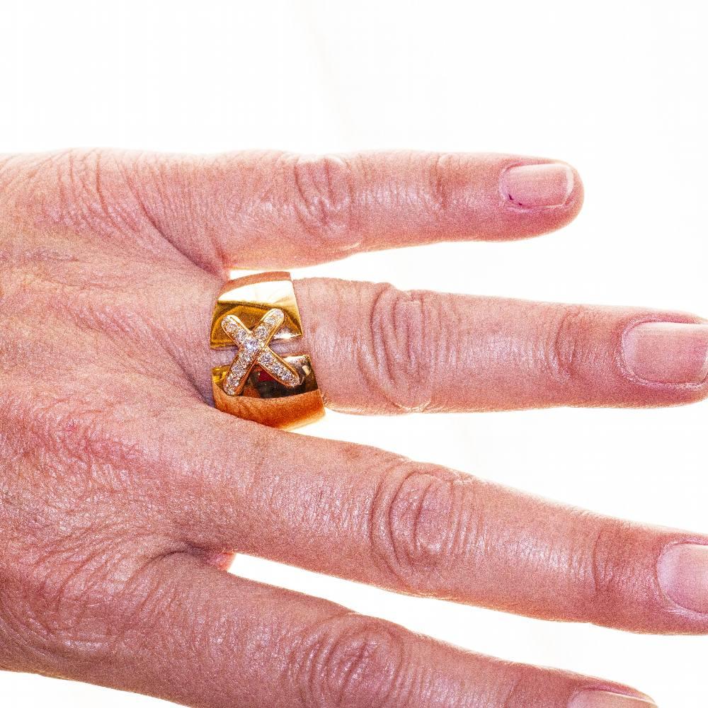 Ring CHAUMET Collection LIENSE CROISE For Sale 2
