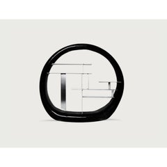 Ring Circular Shelf in Lacquered Wood by Panorammma