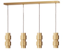 Ring Cluster Long 4 Pendant by CTO Lighting