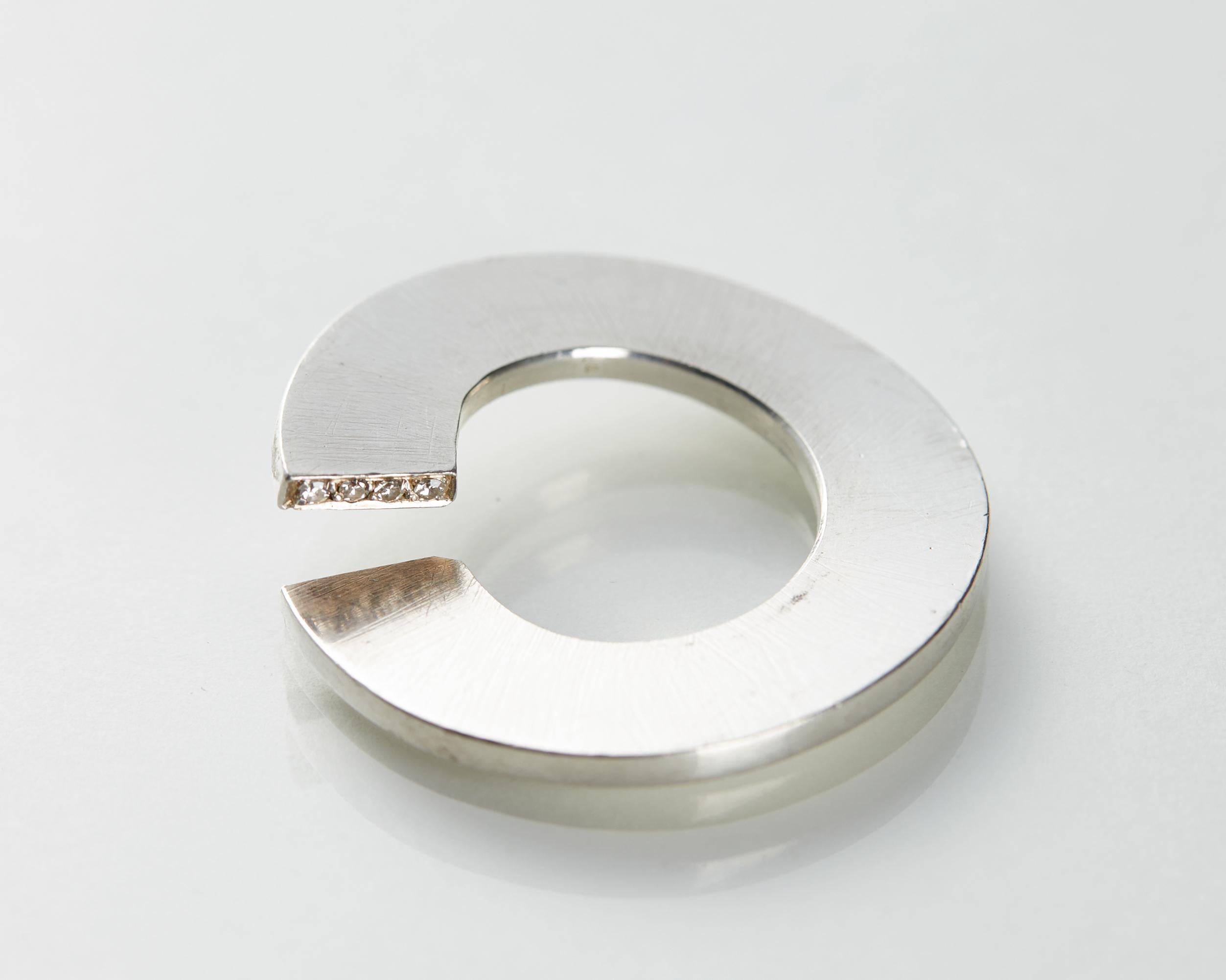 Modern Ring Designed by Helena Edman, Sweden, 1991 For Sale