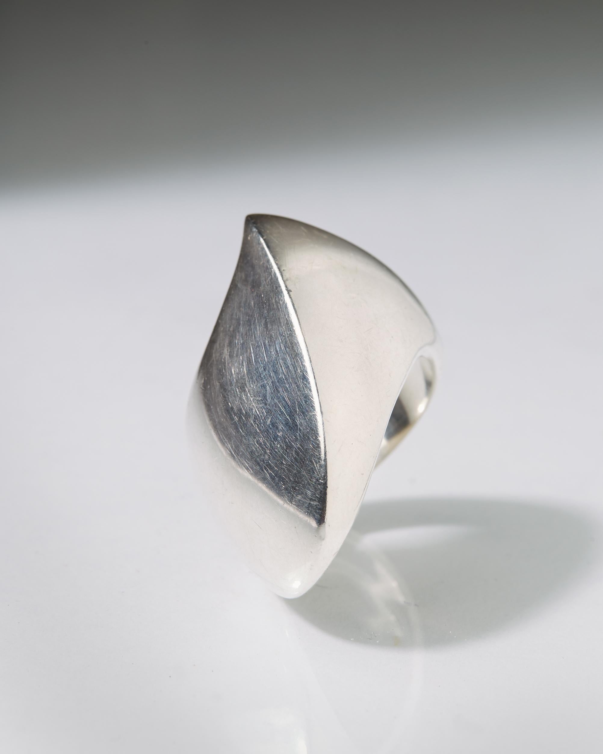 Ring Designed by Nanna Ditzel for Georg Jensen, Denmark, 1960s For Sale 1