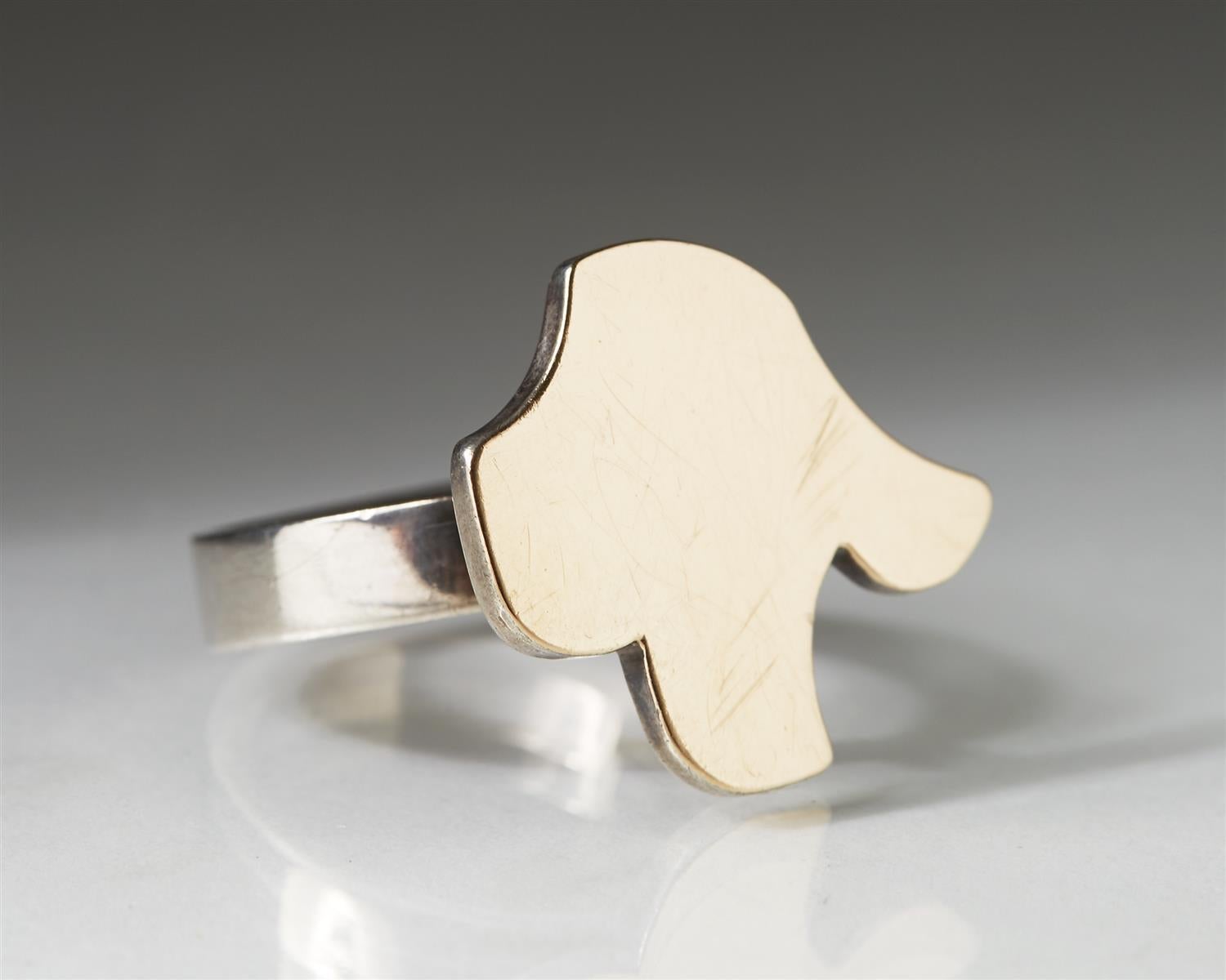 Ring, Designed by Sigurd Persson, Sweden, 1960s In Good Condition For Sale In Stockholm, SE