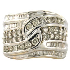 Ring Diamond 18k bicolor gold