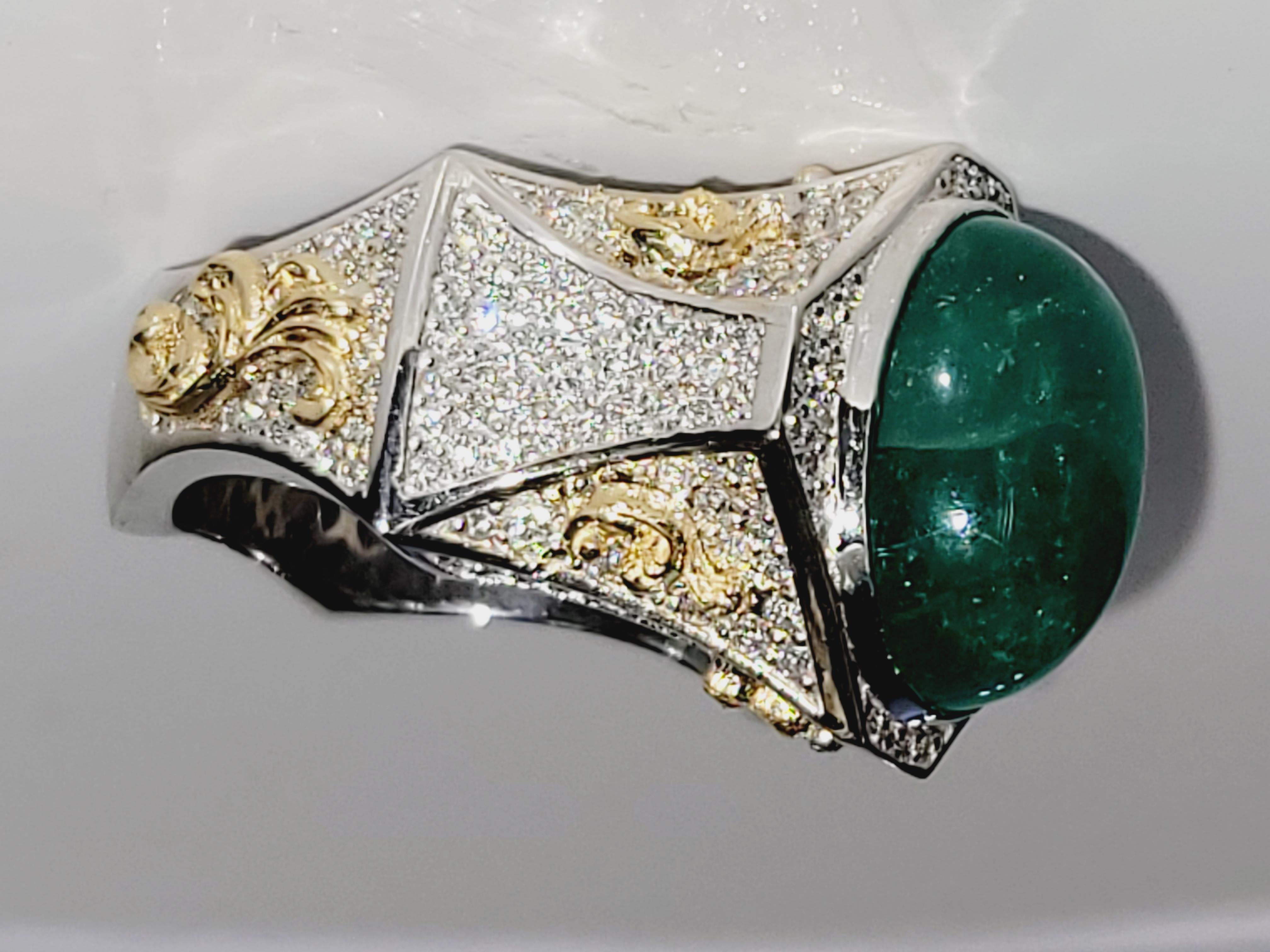 Ring Emerald Gents For Sale 1