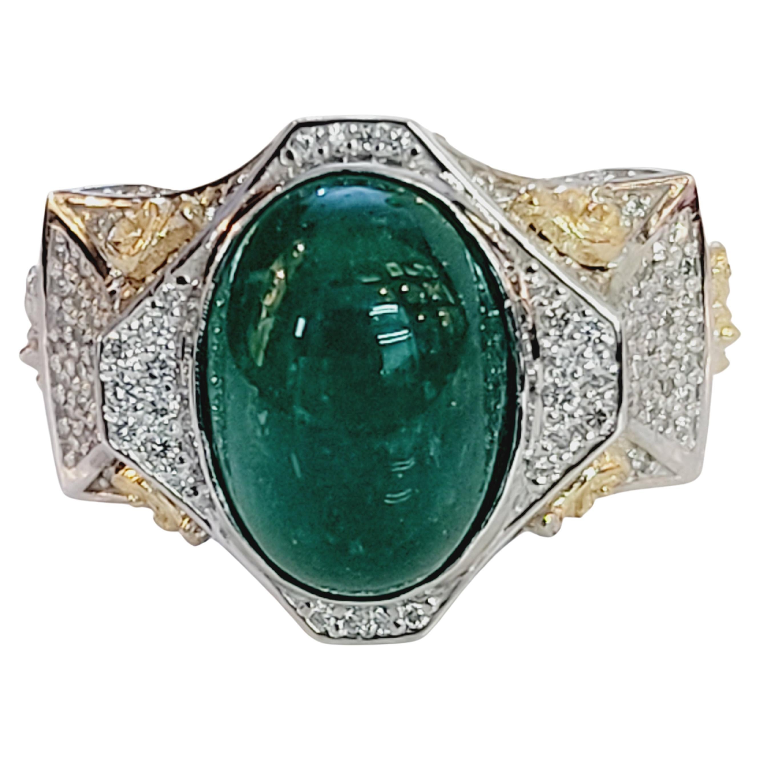 Ring Emerald Gents For Sale