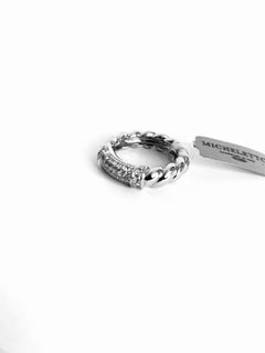 18K White Gold with White Diamonds - ROPE collection*