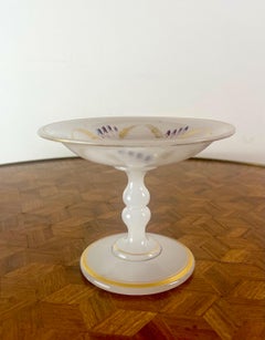 19th century Opaline Ring Holder / Jewelry Dish