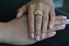 Ring In 18-Carat Rose Gold With 0.60 Carat Diamond