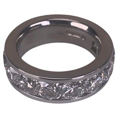 Ring in platinum and brilliants (6.30ct)