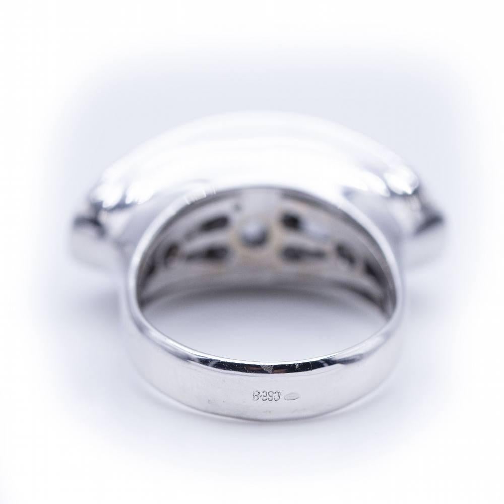Women's Ring in White Gold with Diamonds For Sale