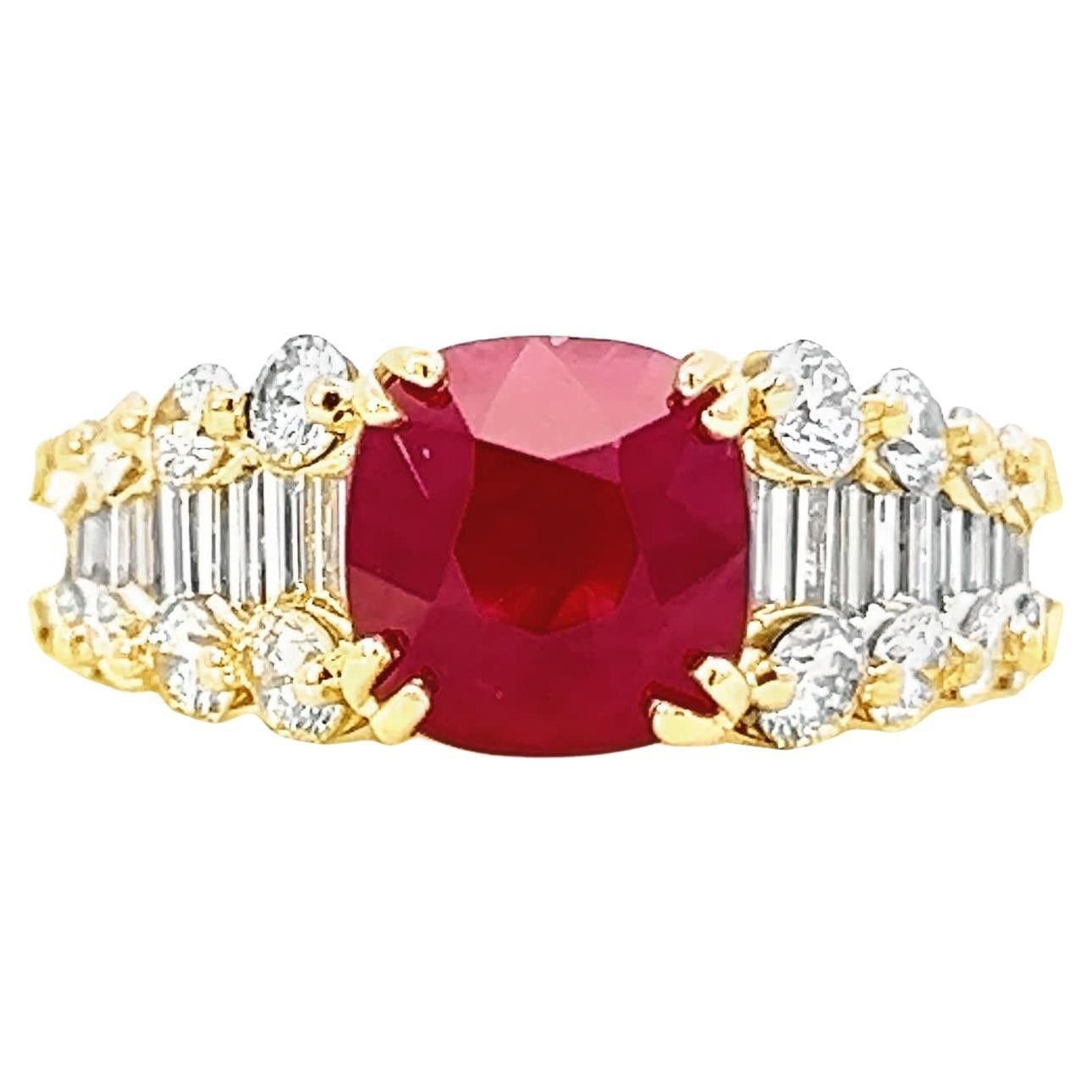 ring in yellow gold