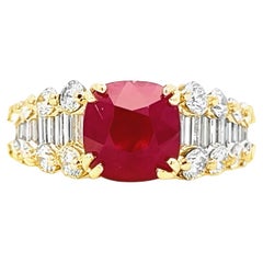 ring in yellow gold