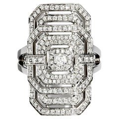 DÉCLARATION : Paris, bague My Way en diamants et argent 1 carat