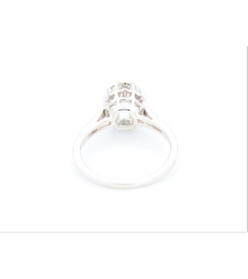 Ring Platinum Diamond For Sale 2