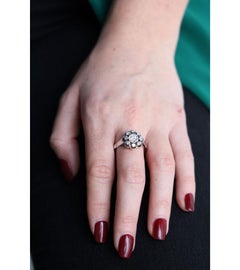 Ring Platinum Diamond
