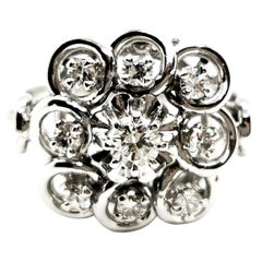 Vintage Ring Platinum Diamond