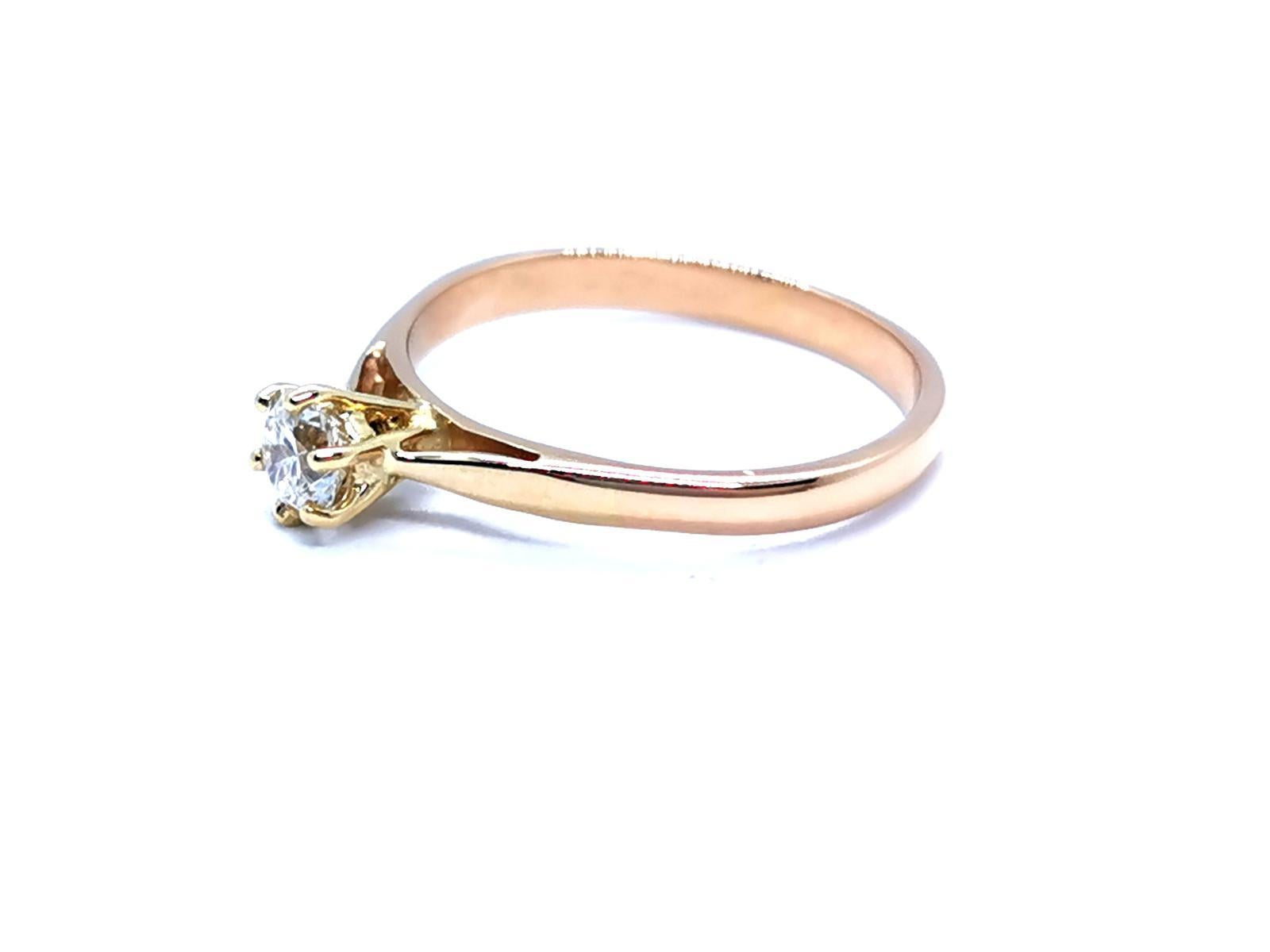 Women's Ring Rose GoldDiamond For Sale