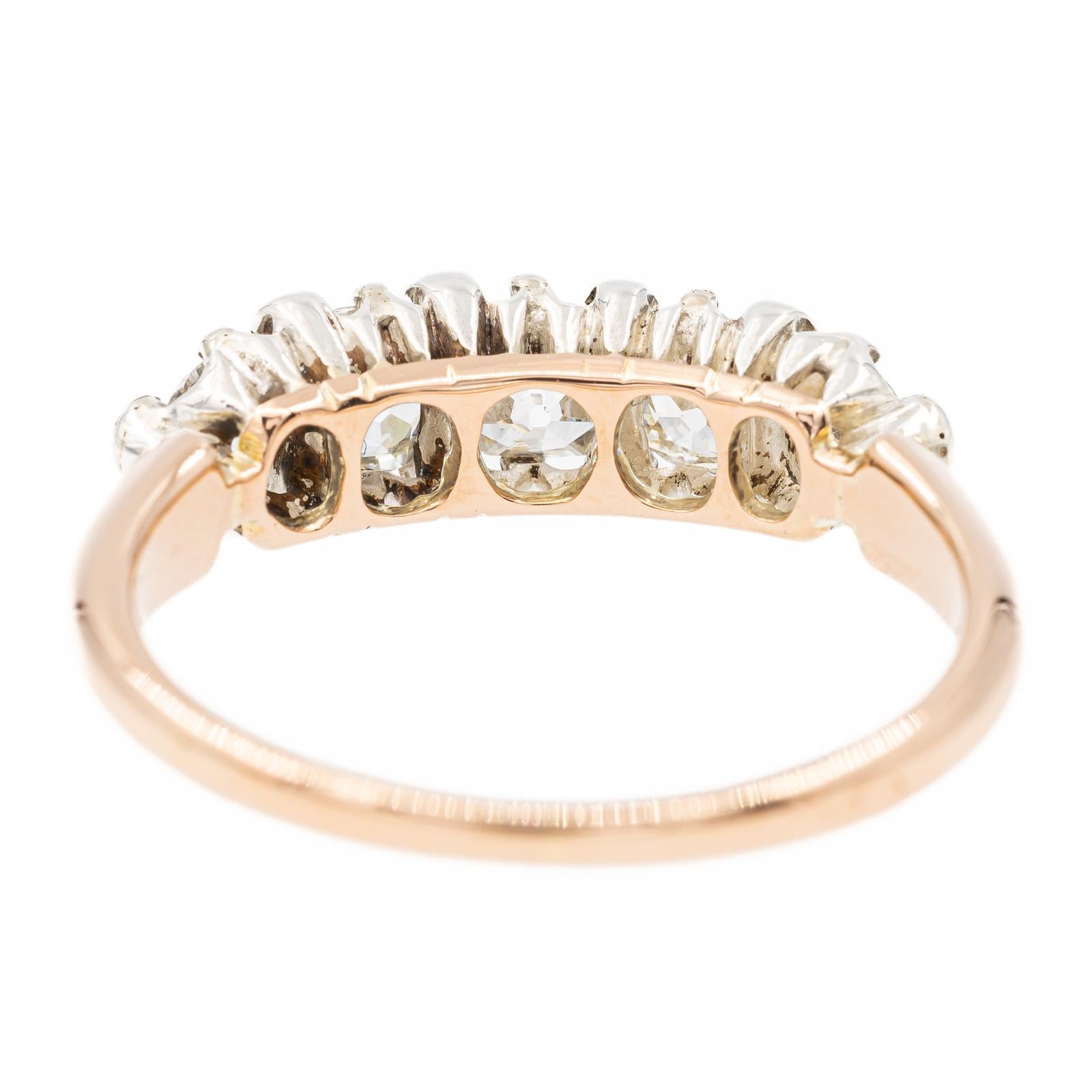 Women's Ring Rose Gold Diamond For Sale