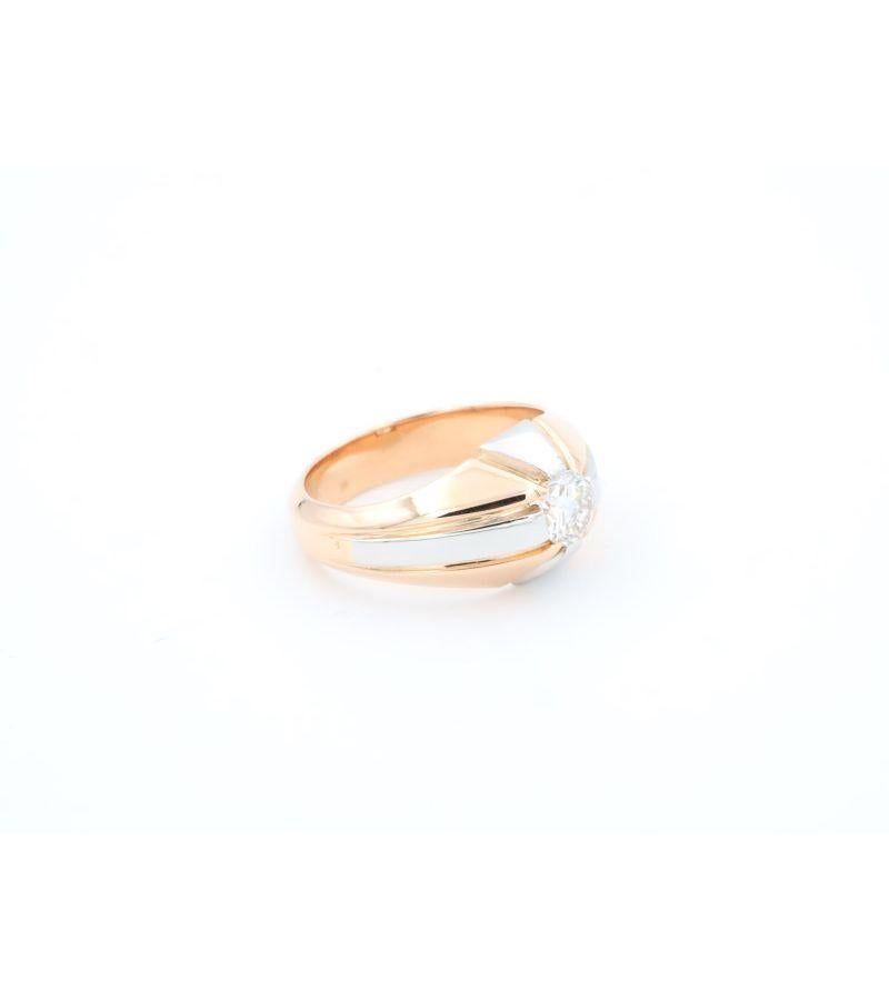 Ring Rose Gold Diamond For Sale 2