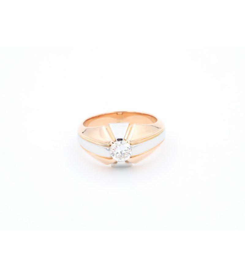 Ring Rose Gold Diamond For Sale 3