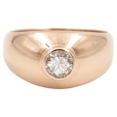 Bague Or RoseDiamant