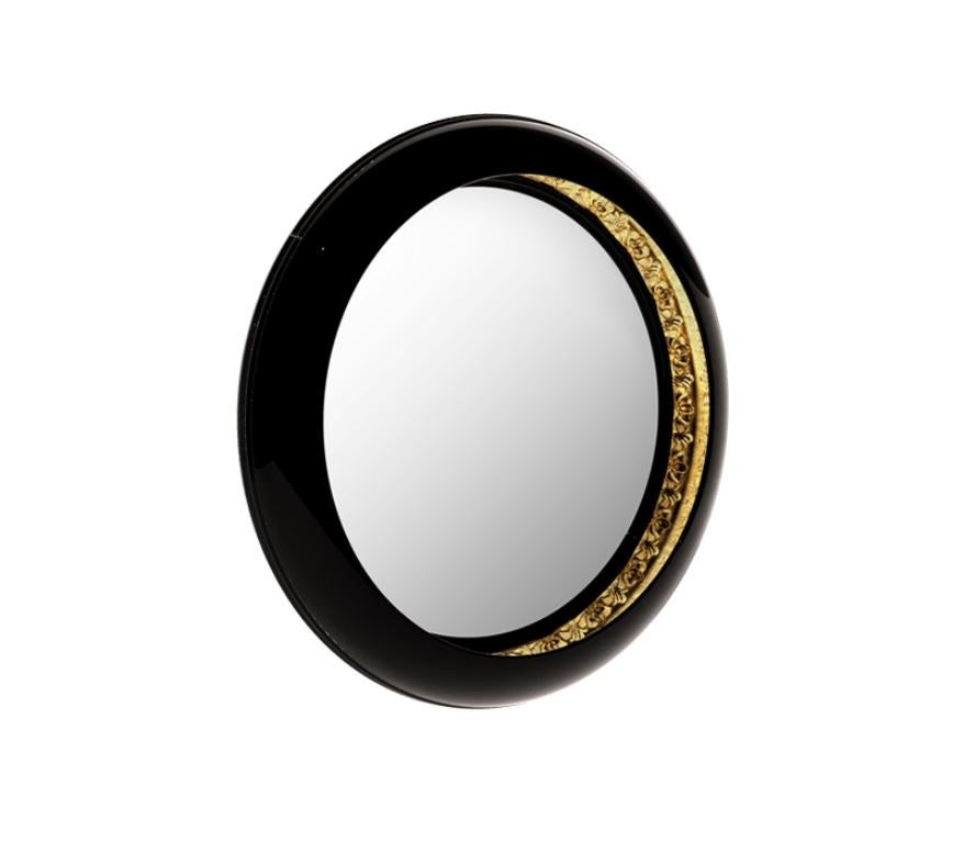 Modern Contemporary Ring Round Mirror for Boca do Lobo For Sale