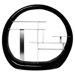 Ring Shelf in Lacquered Wood, by Panorammma, Mexico