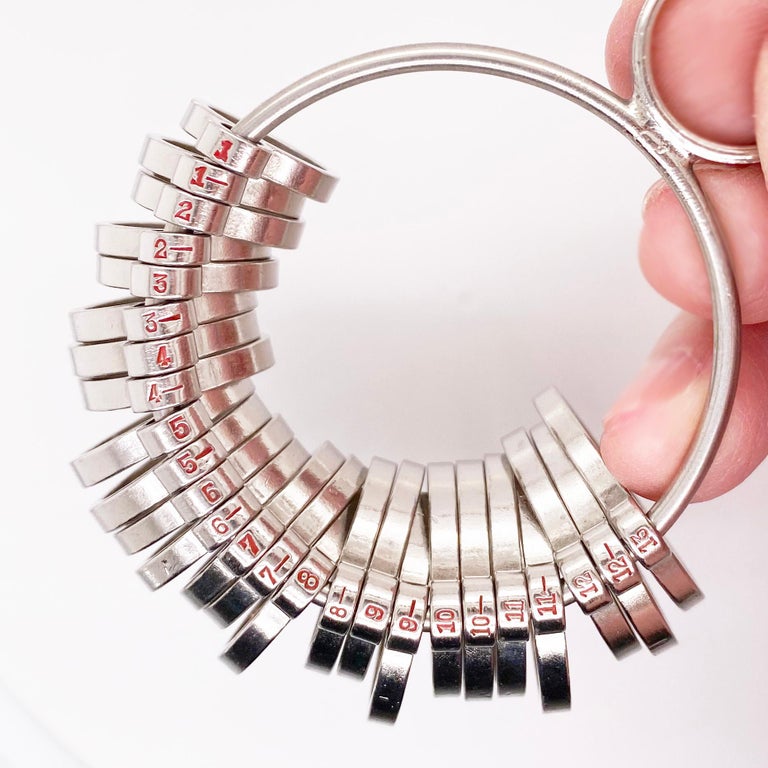 Ring Sizer Finger Gauge, Ring Sizer Tool at 1stDibs