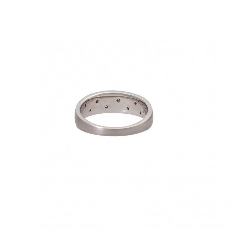 Brilliant Cut Ring 'Stars' with 8 Diamonds For Sale