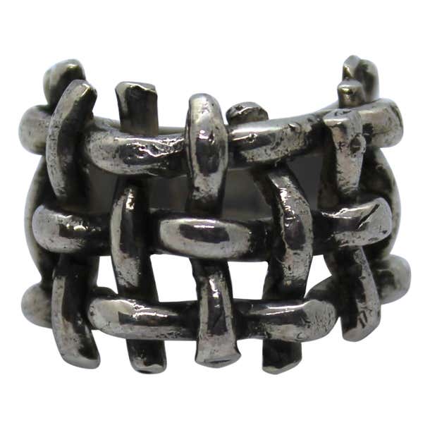Ring, Sterling Silver, Intreccio, Hand Made, Italy, Unique Gift ...