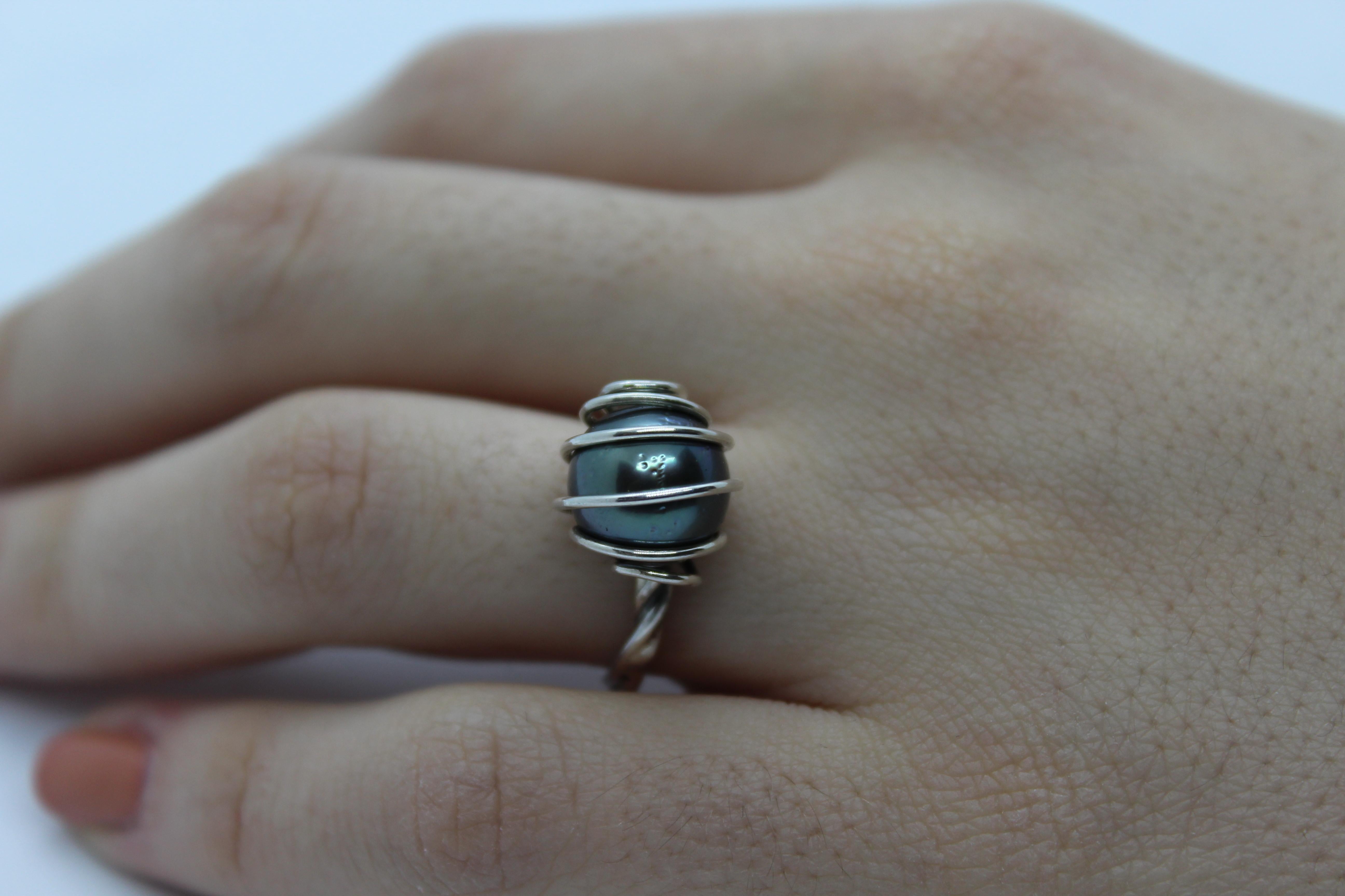 Anello, Argento, Labradorite, Regalo di lusso unico, Fatto a mano, Italia In condizioni Nuovo in vendita a Firenze, IT