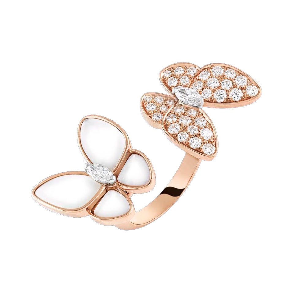 Anello Van Cleef & Arpels Due Farfalle