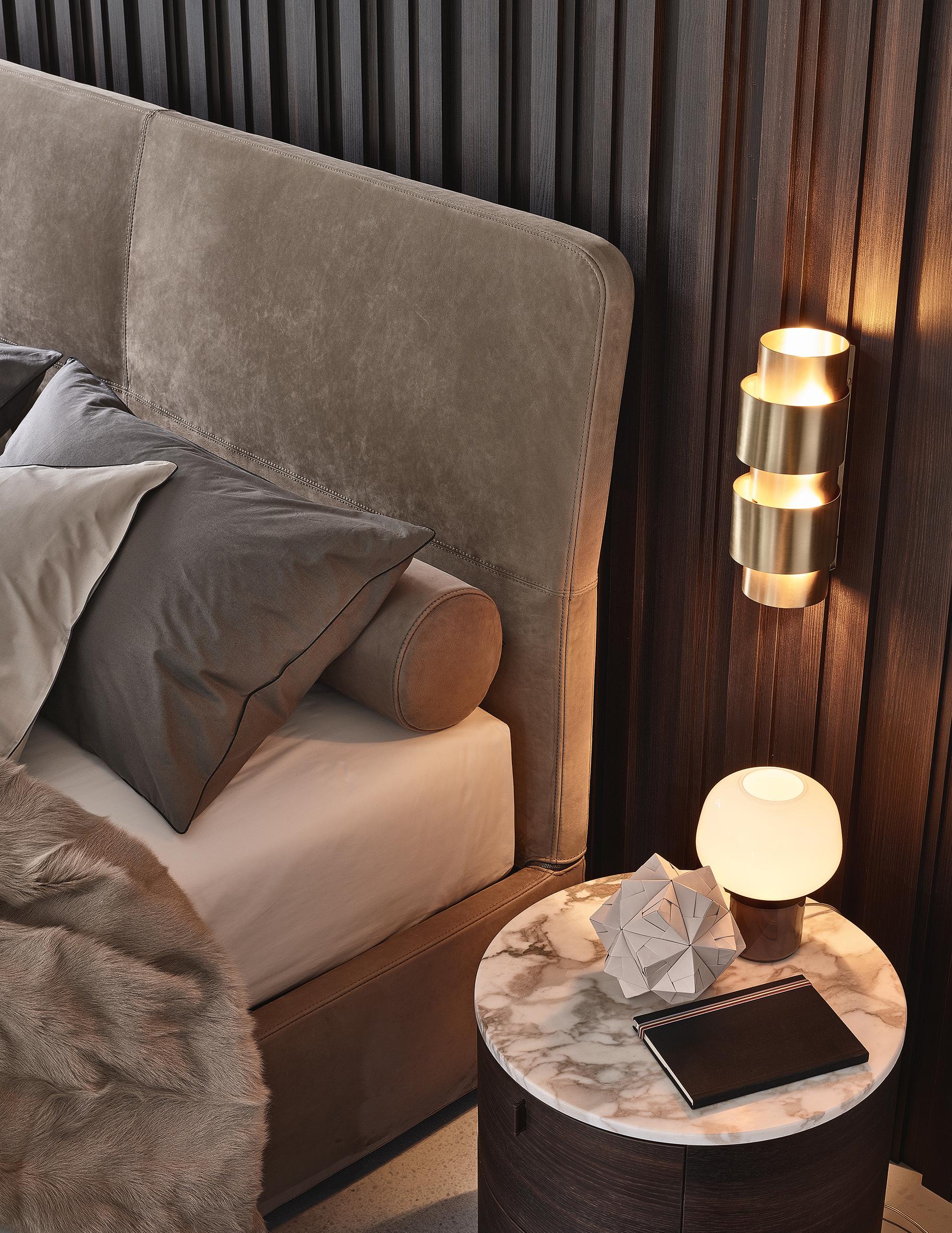 Wandleuchte mit Ring von CTO Lighting (Moderne) im Angebot