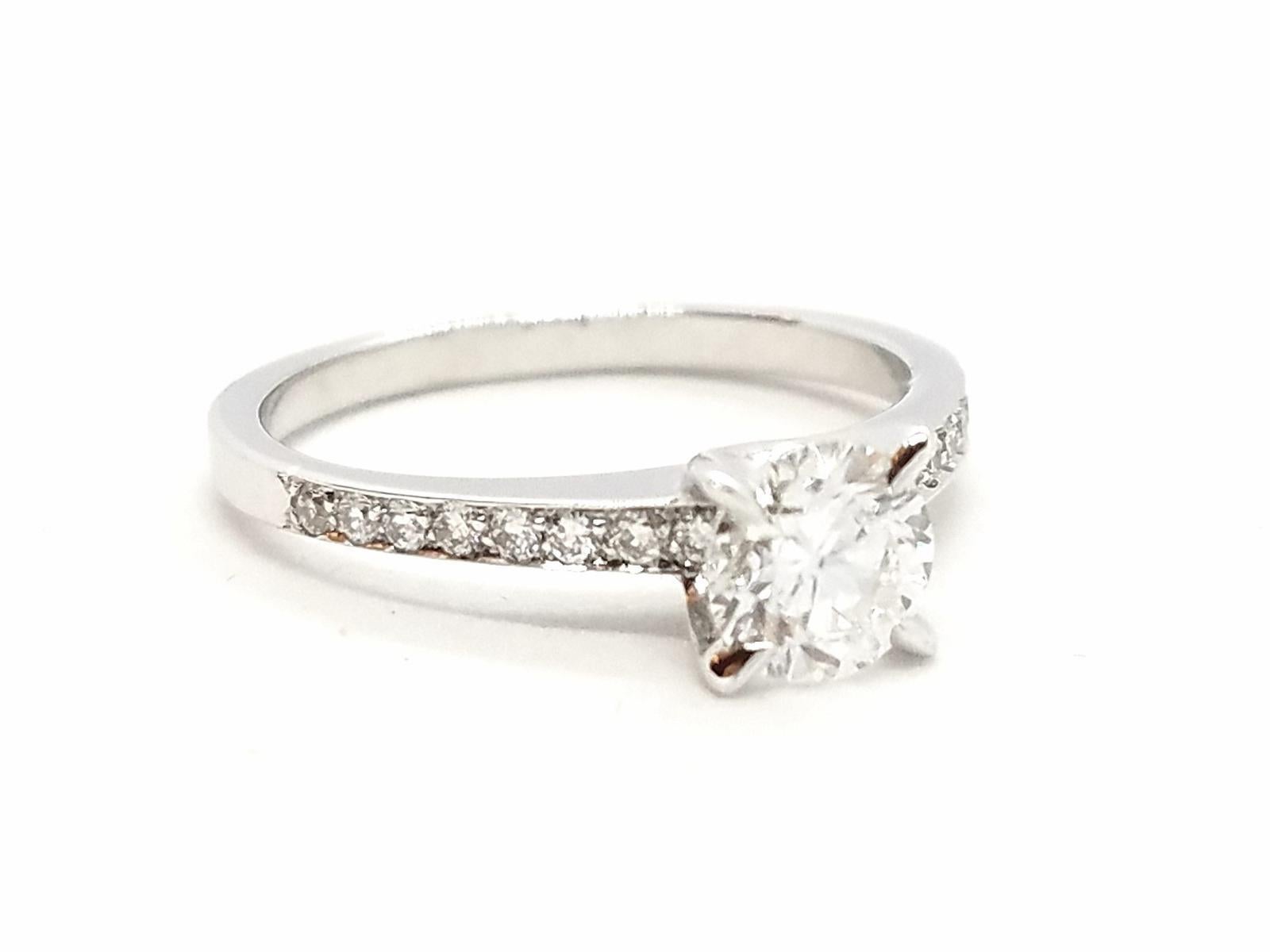 Ring White Gold Diamond For Sale 8