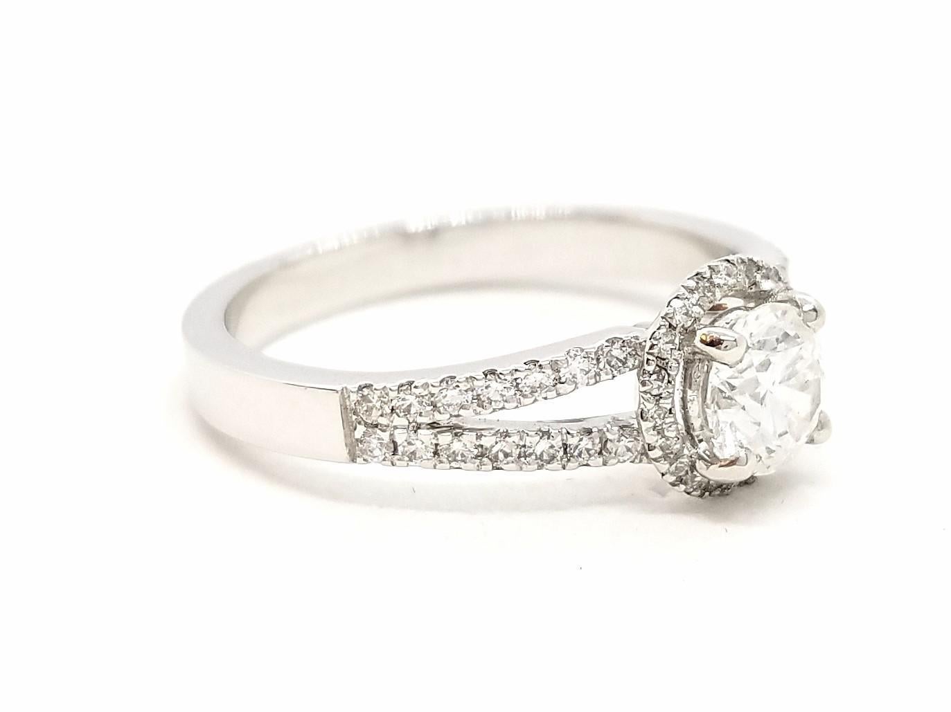 Ring White Gold Diamond For Sale 9