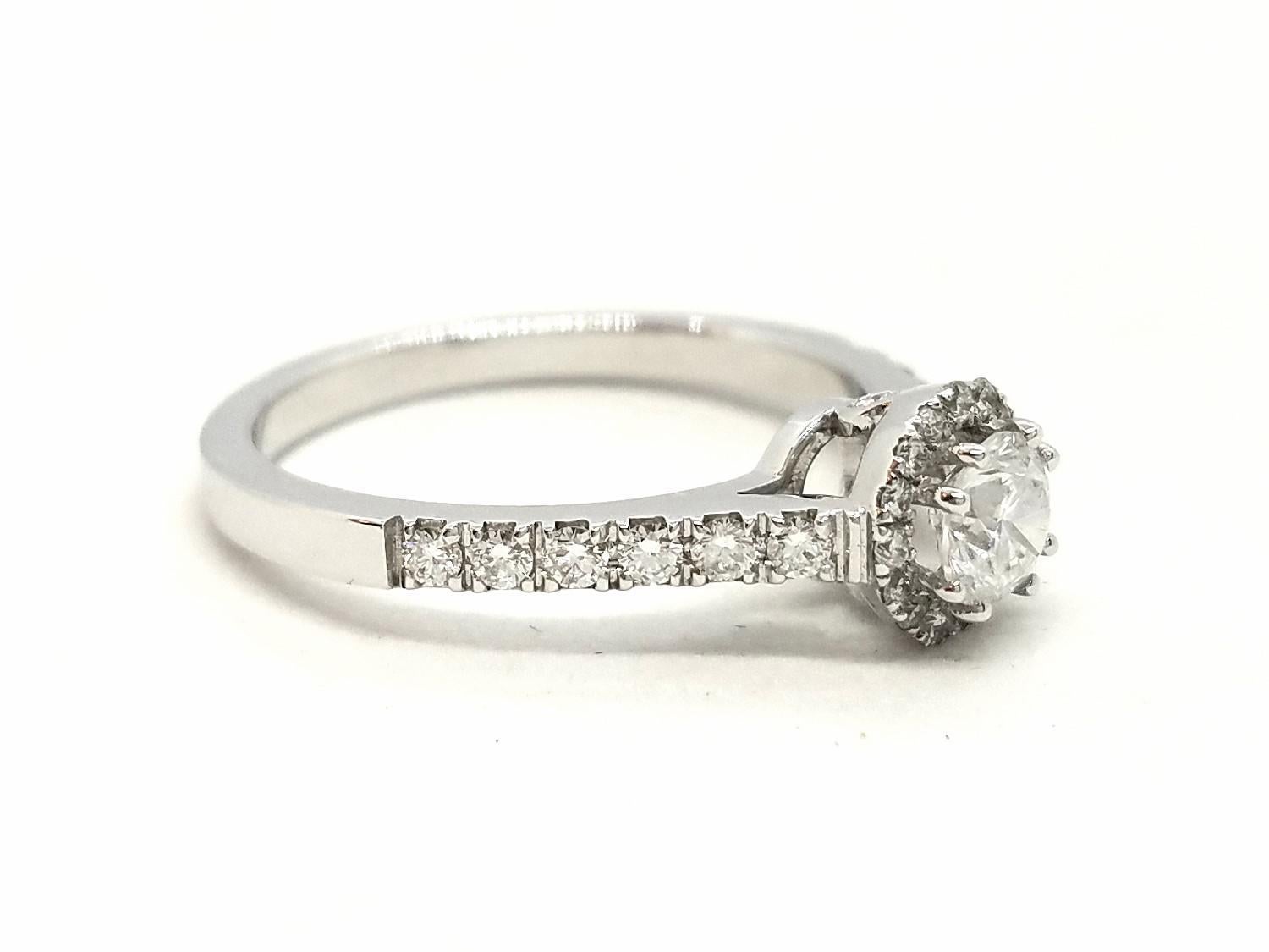 Ring White Gold Diamond For Sale 10