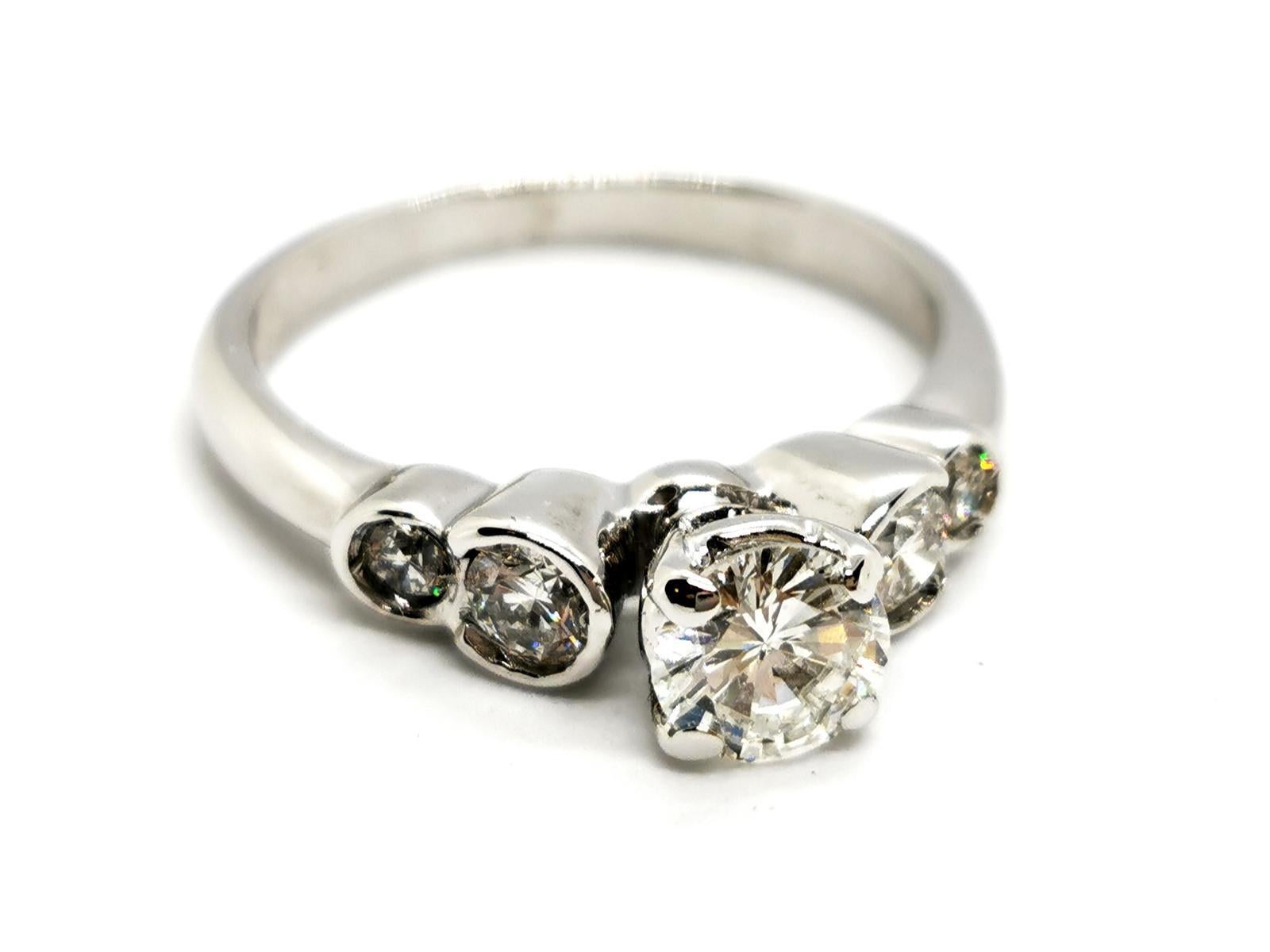 Ring White Gold Diamond For Sale 2