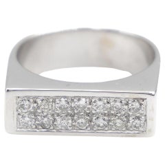 Ring White Gold Diamond