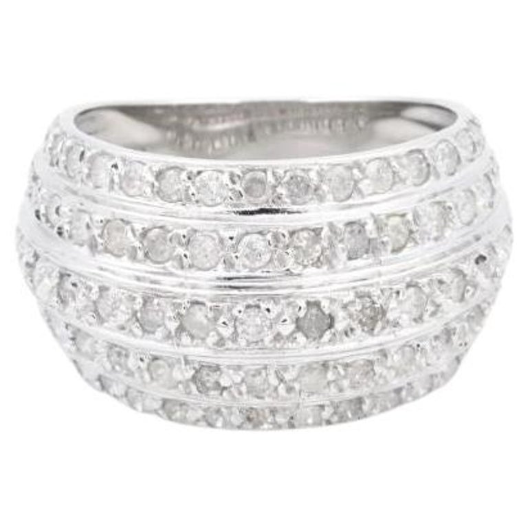 Ring White Gold Diamond For Sale at 1stDibs